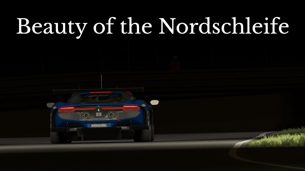 8:31.258 on Nordschleife I Ferrari 296 GT3 I Night