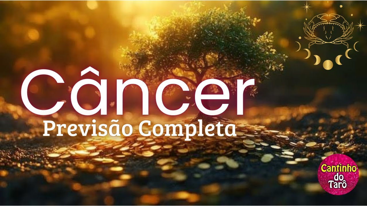 CÂNCER Tarot ♋️ESSA NOTÍCIA MUDA TUDO!! TEM COISA BOA CHEGANDO!!