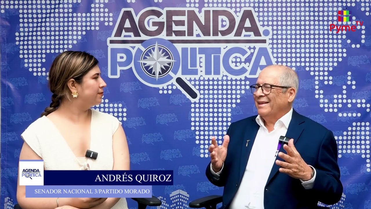 ANDRES QUIROZ / CANDIDATO AL SENADO NACIONAL 3  POR EL PARTIDO MORADO
