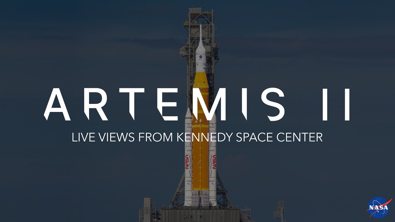 Artemis 2 Countdown to Launch | 24/7 Pad Cam
