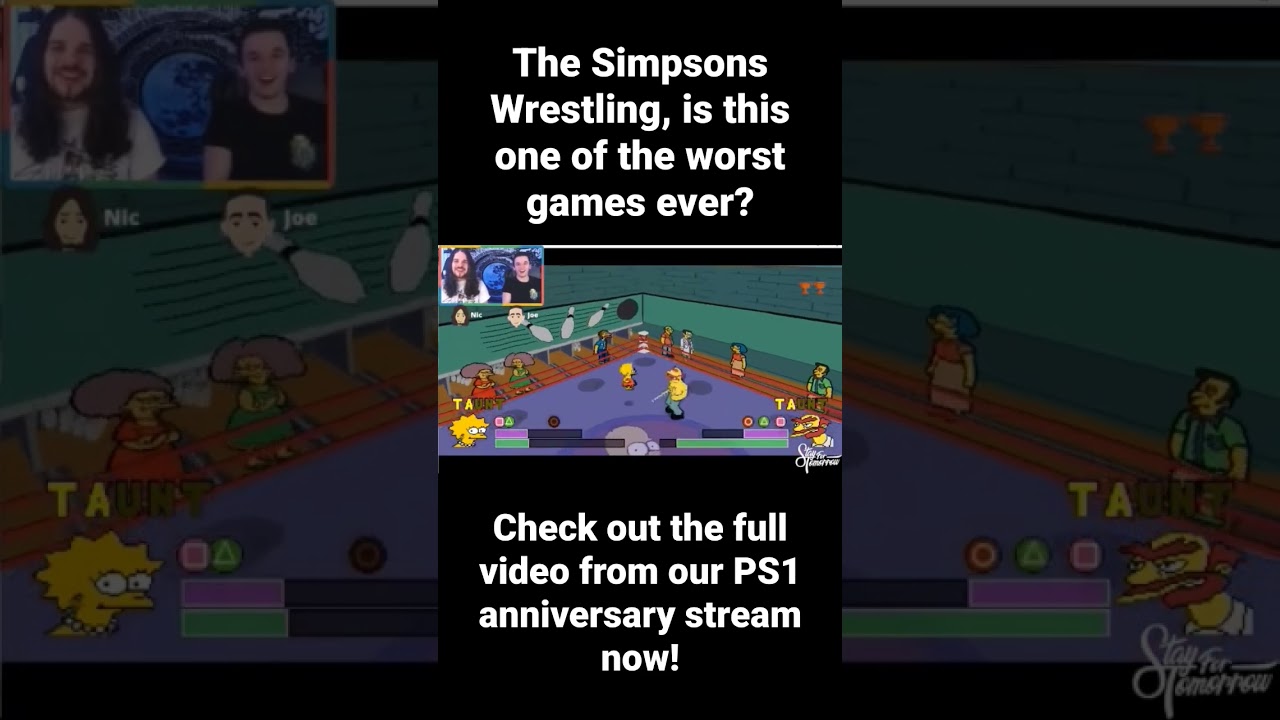 Is The Simpsons Wrestling one of the worst games ever? 