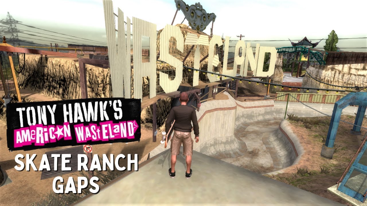Tony Hawk's American Wasteland: Skate Ranch Gaps!