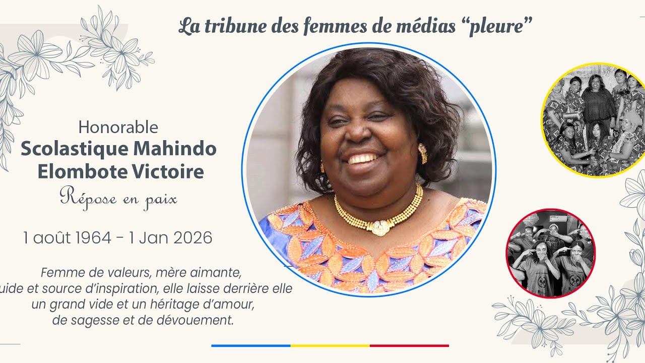 😭LA TRIBUNE DES FEMMES PLEURE SA MARRAINE HON. SCOLASTIQUE MAHINDO VICTOIRE 