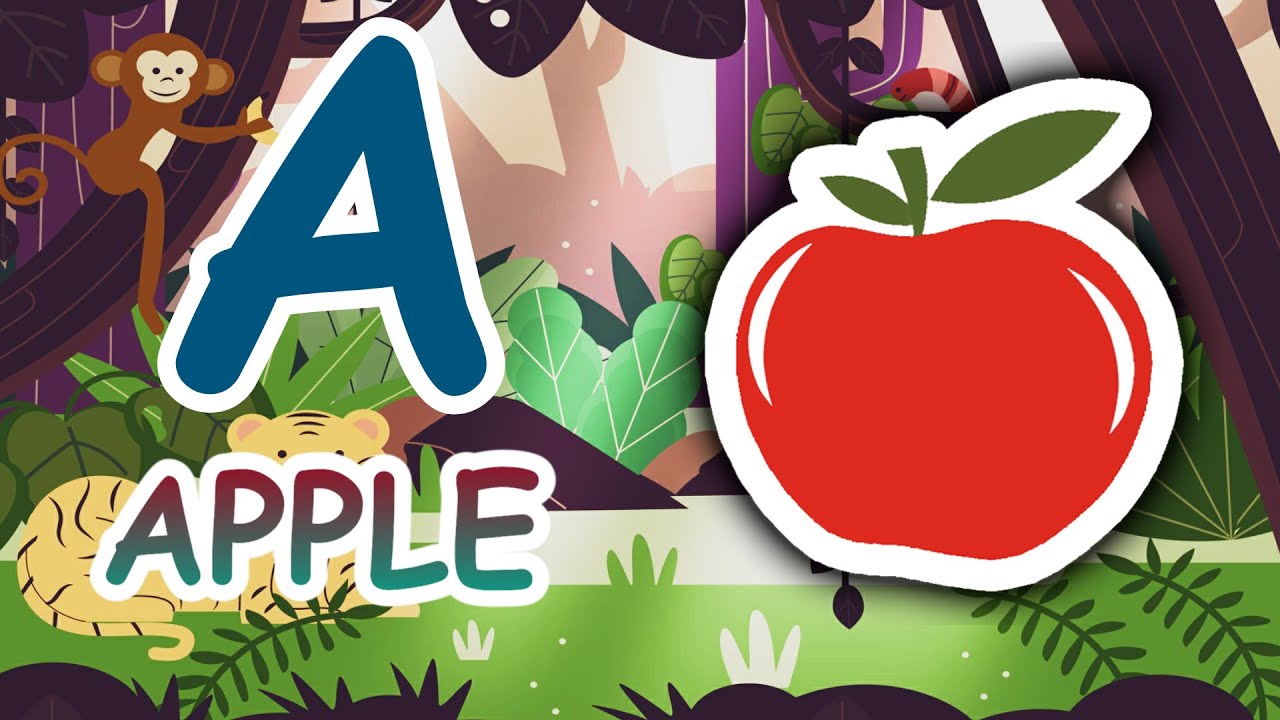 Learn abc Alphabet and Nursery A to Z Words - Children's Preschool or Bacho ka Video Kids ABCD Show