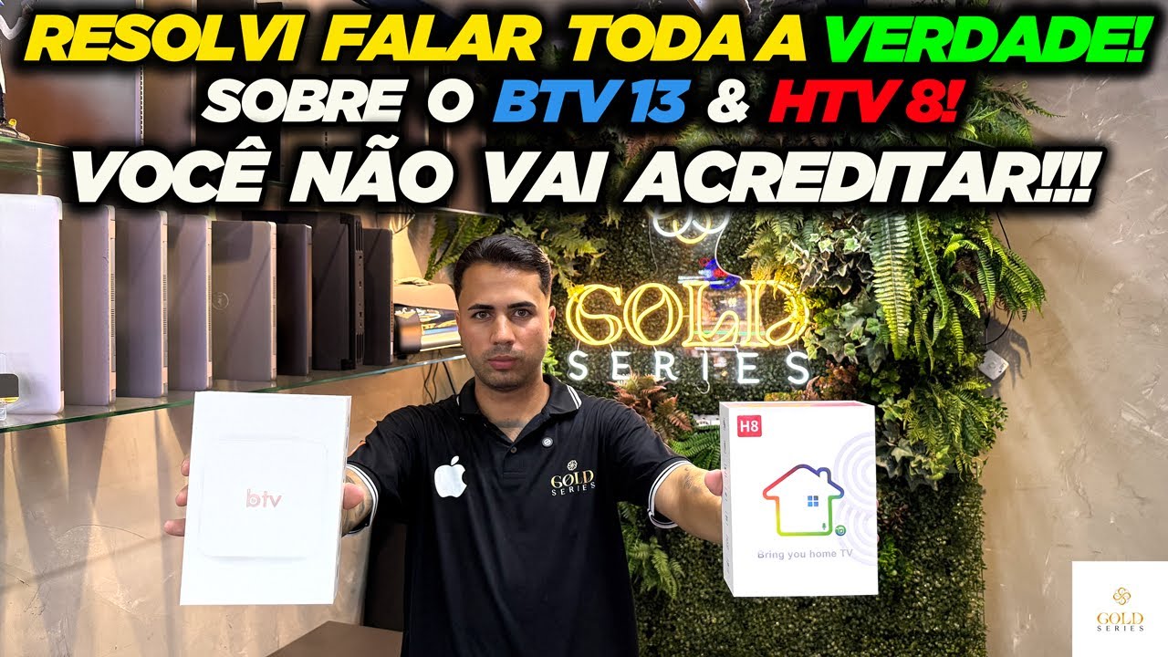 BTV B13 OU HTV 8? QUAL O MELHOR? VOU TIRAR SUA DÚVIDA E FALAR REALMENTE QUAL É MELHOR!