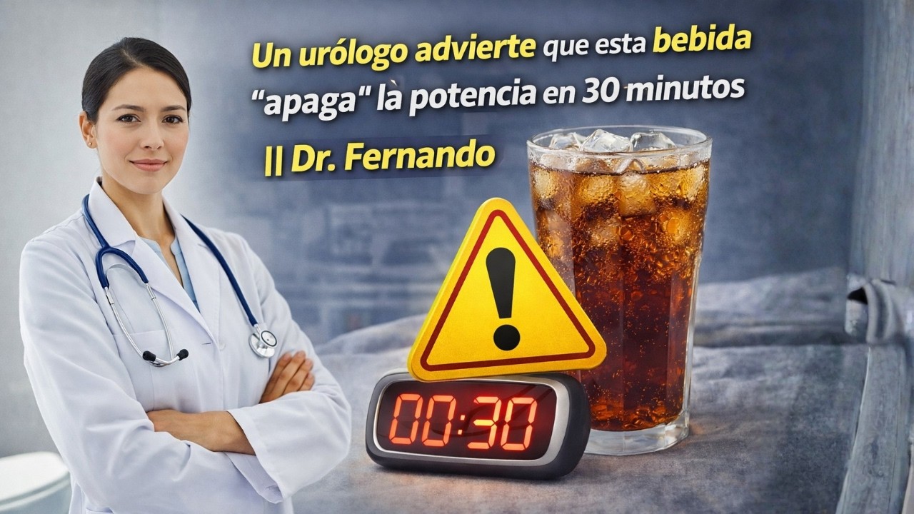 Un urólogo advierte que esta bebida “apaga” la potencia en 30 minutos ||  Dr. Fernando