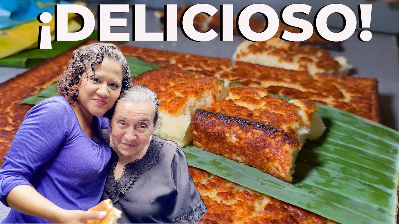 El MANJAR más SABROSO de los NICARAGUENSES preparado por una ABUELITA 🇳🇮 🍰🤤🍽️ 👵