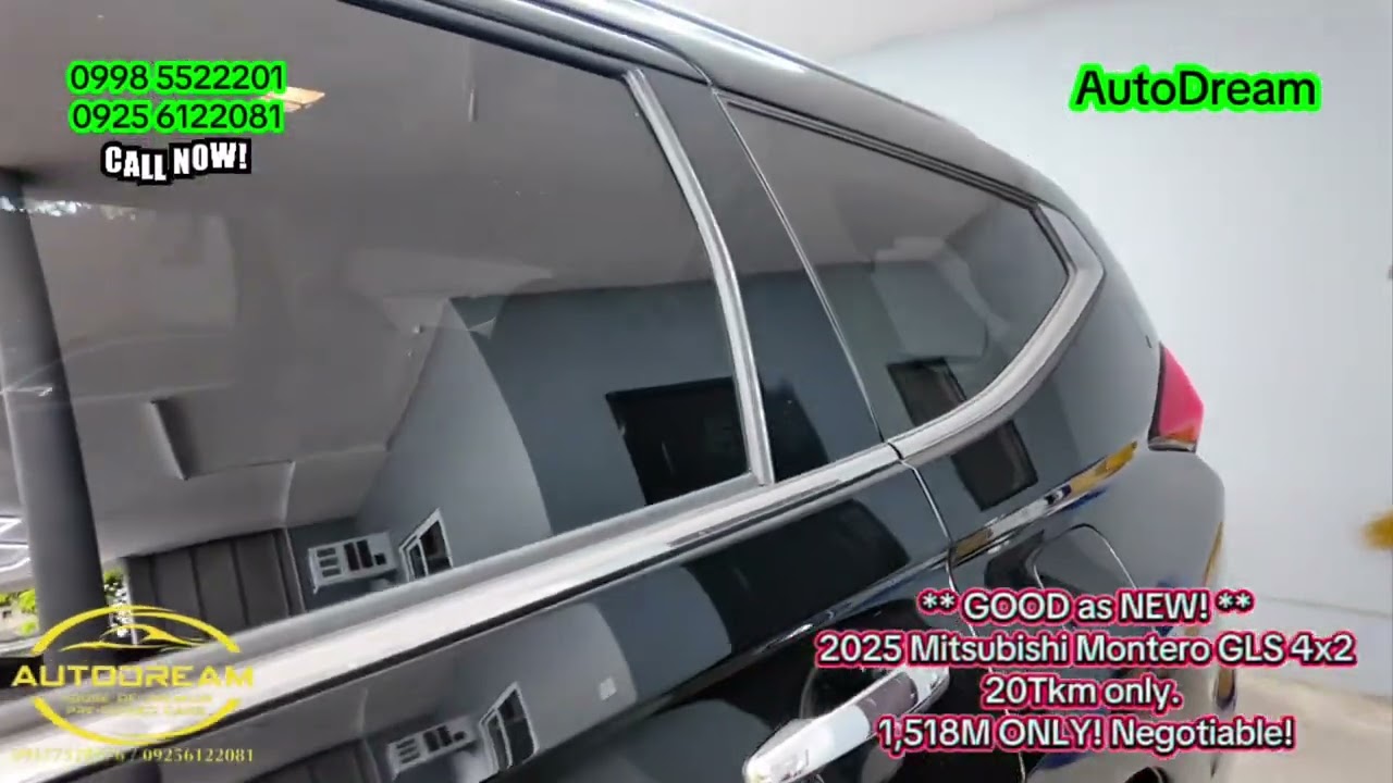 One of the Most Popular SUV sa Pinas! 2025 Mitsubishi MonteroSport GLS 4x2. #autodream #automobile 