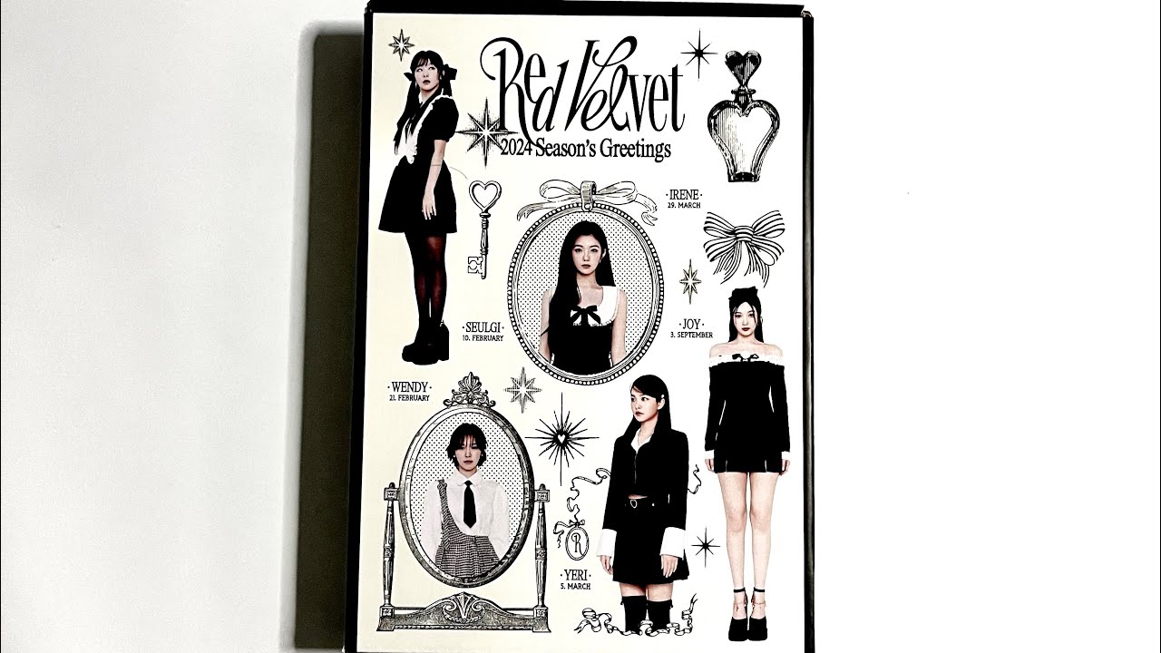 RED VELVET SEASON’s GREETINGS 2024 UNBOXING!!!!