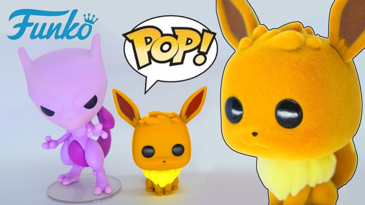 POKÉMON! FUNKO POP UNBOXING, MEWTWO, EEVEE Y EEVEE FLOCKED EXCLUSIVO DE LA WONDER CON2020!!!