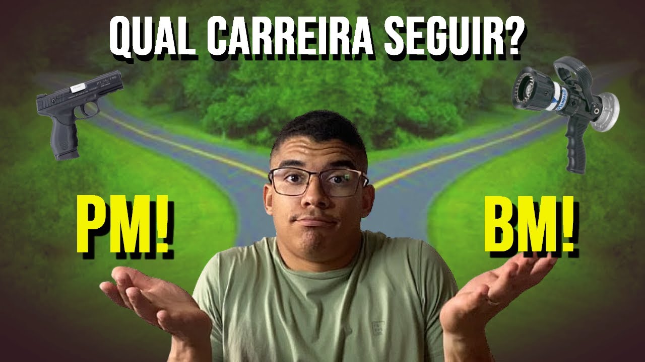 Qual carreira seguir? Polícia Militar ou Bombeiro Militar?