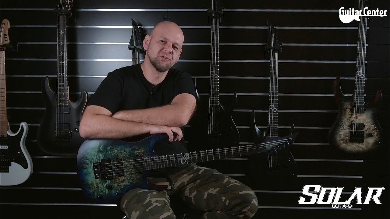 Solar Guitars S1.6 FR BLB - Guitar Center PL