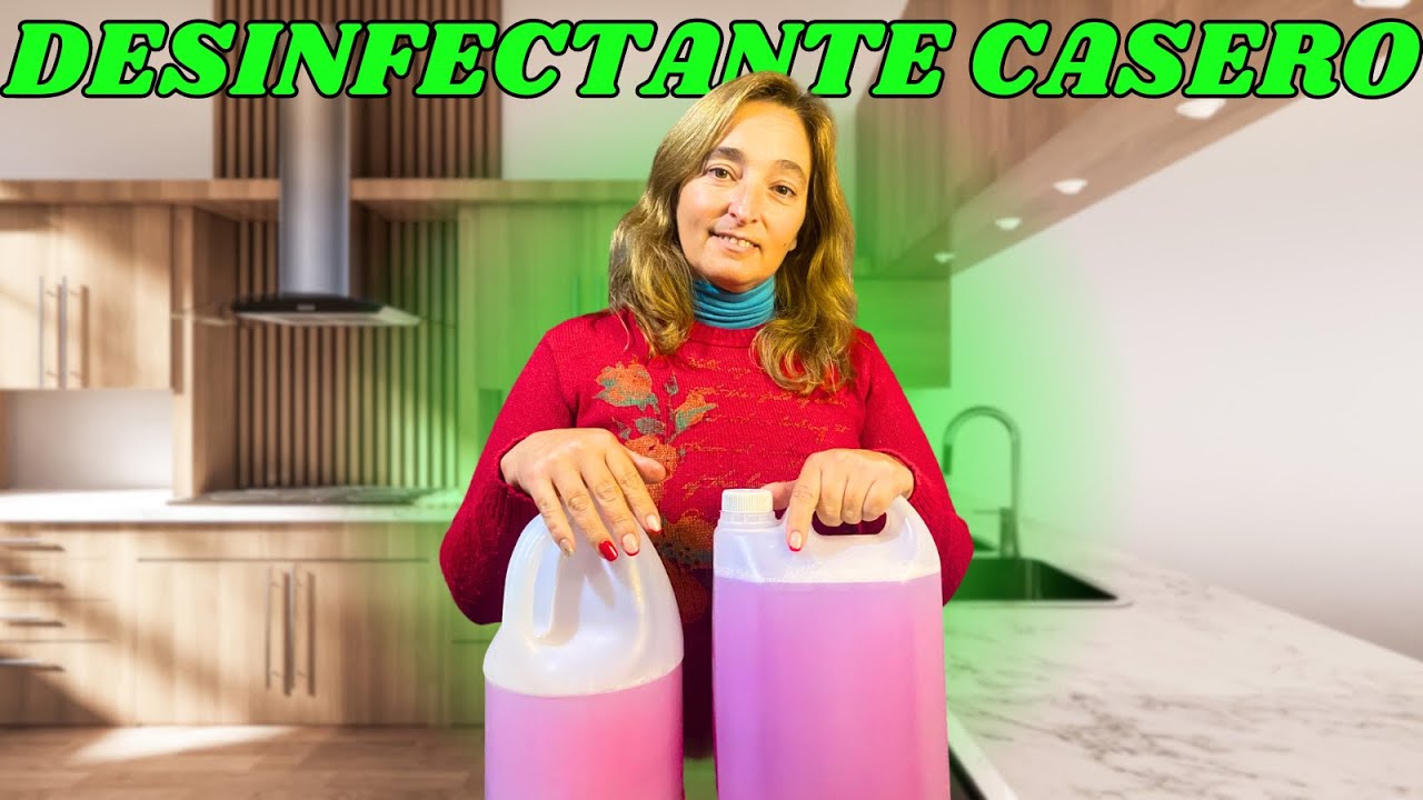 DESINFECTANTE CASERO PARA PISOS🧽| Fácil y Efectivo⏰