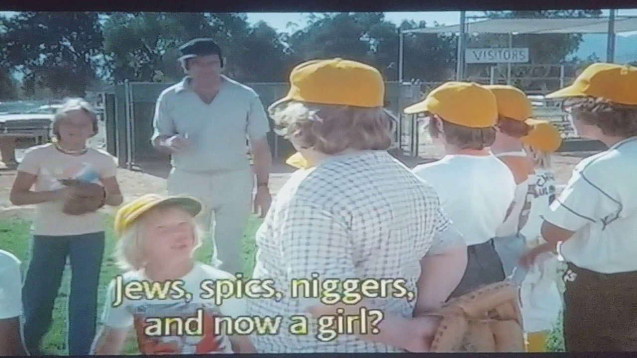 Bad News Bears, completely racist movie lines from 1976