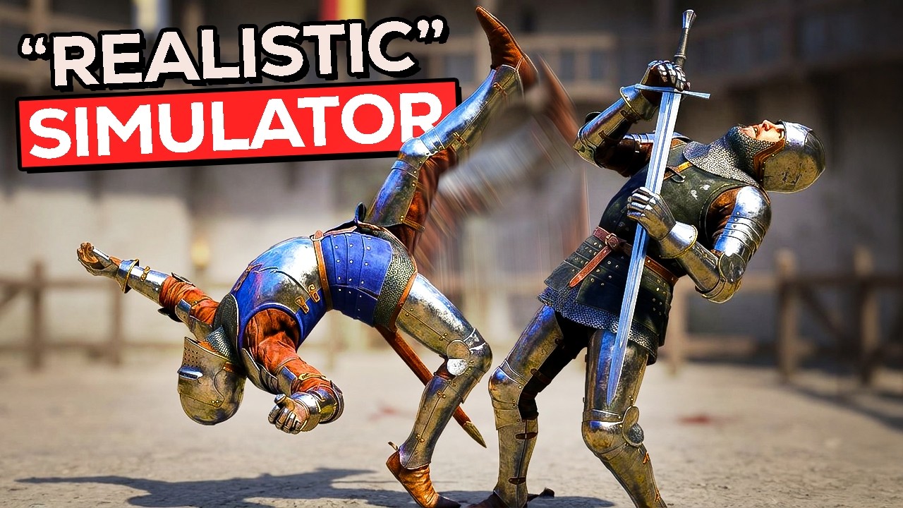 The most absurd medieval sword fighting game just dropped