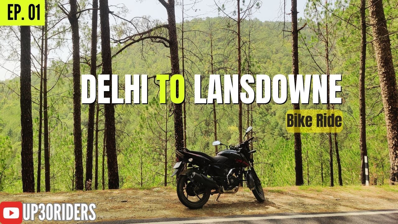 DELHI TO LANSDOWNE BY ROAD | EPISODE 1 | UTTARAKHAND | BIKE RIDE | MOTOVLOG