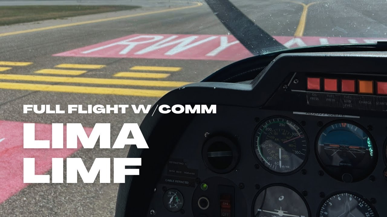 Volo completo da Torino Aeritalia a Torino Caselle w/IT Comm