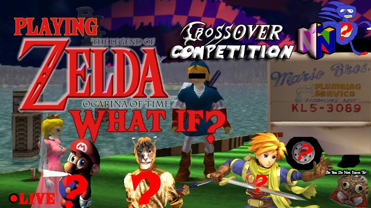 Zelda What if? A Link Between Crossoverworlds | What if Link joined force with (⬛⬛⬛⬛⬛)