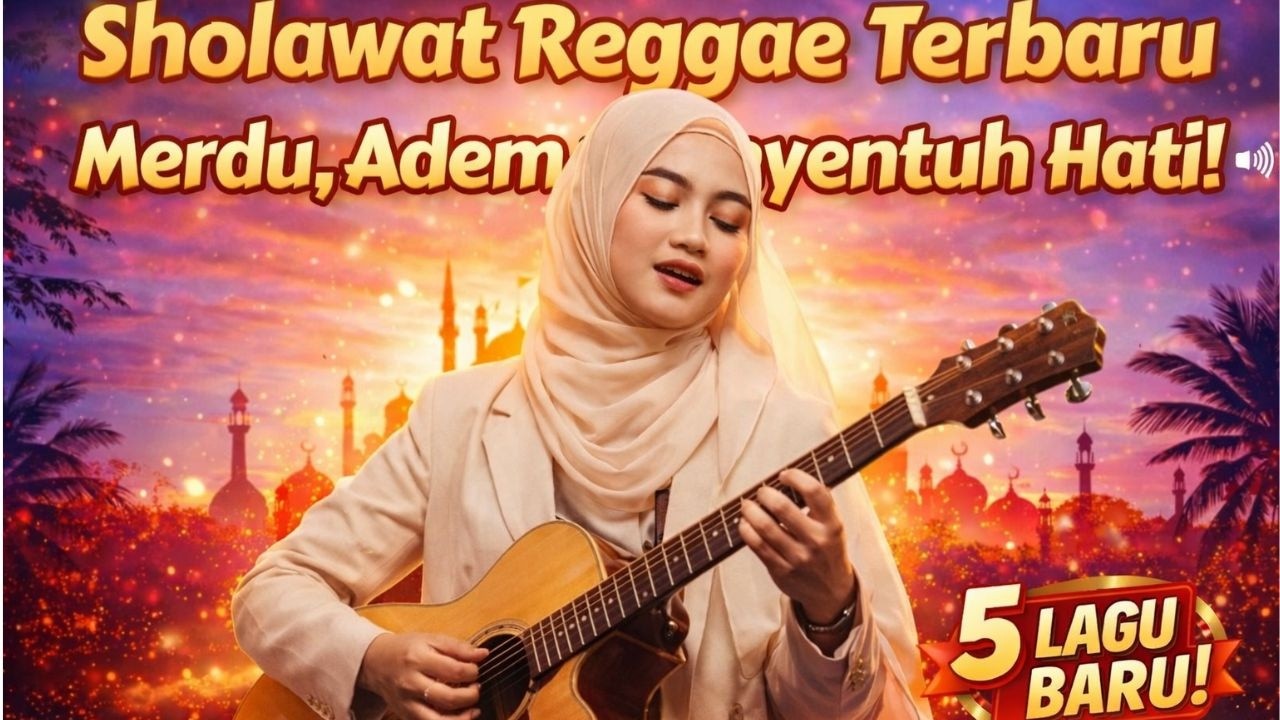 SHOLAWAT NABI MERDU BIKIN HATI ADEM 🎵 REGGAE | YA HANANA, WAHDANA | SHOLAWAT TERBARU