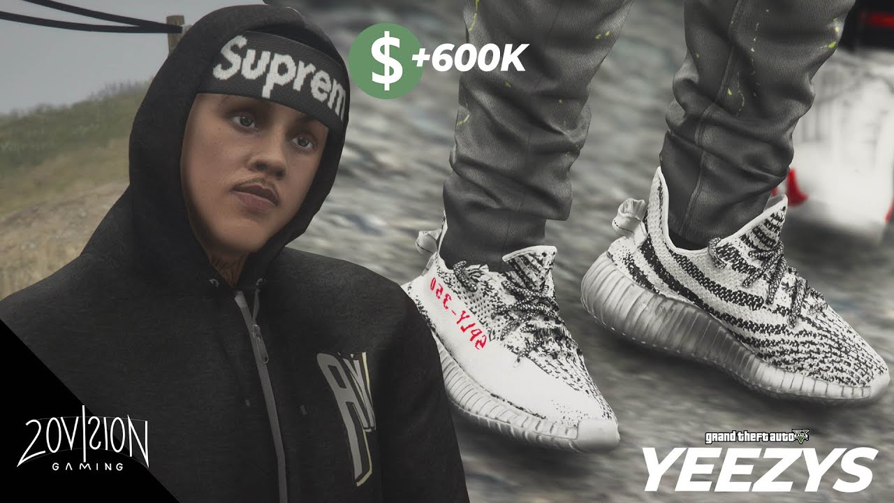 GTA 5 TRAPBOY #5 600K IN YEEZYS?! (GTA 5 Mods)