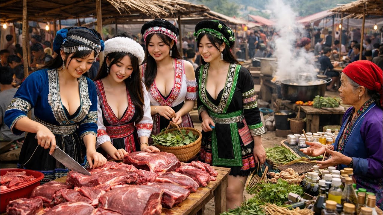 Discover the year-end Northwest Vietnam market: what's special about it, in the highlands of Vietnam