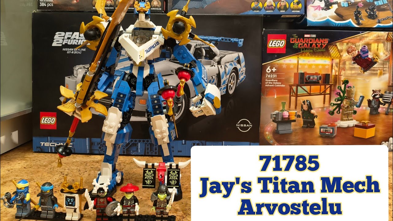 Mun inhokki Titan mech. Jay's Titan Mech arvostelu 