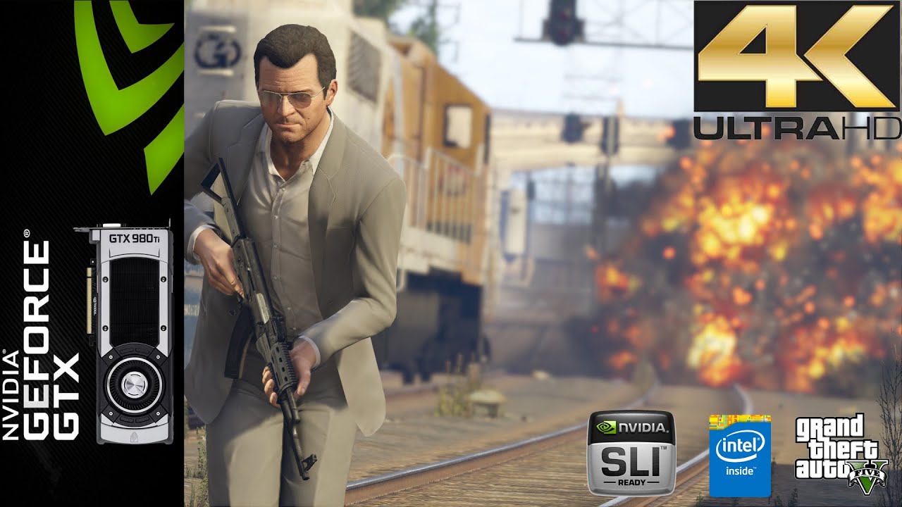GTX 980Ti SLI GTA V 4K Performance | i7 4790K @4.7GHz