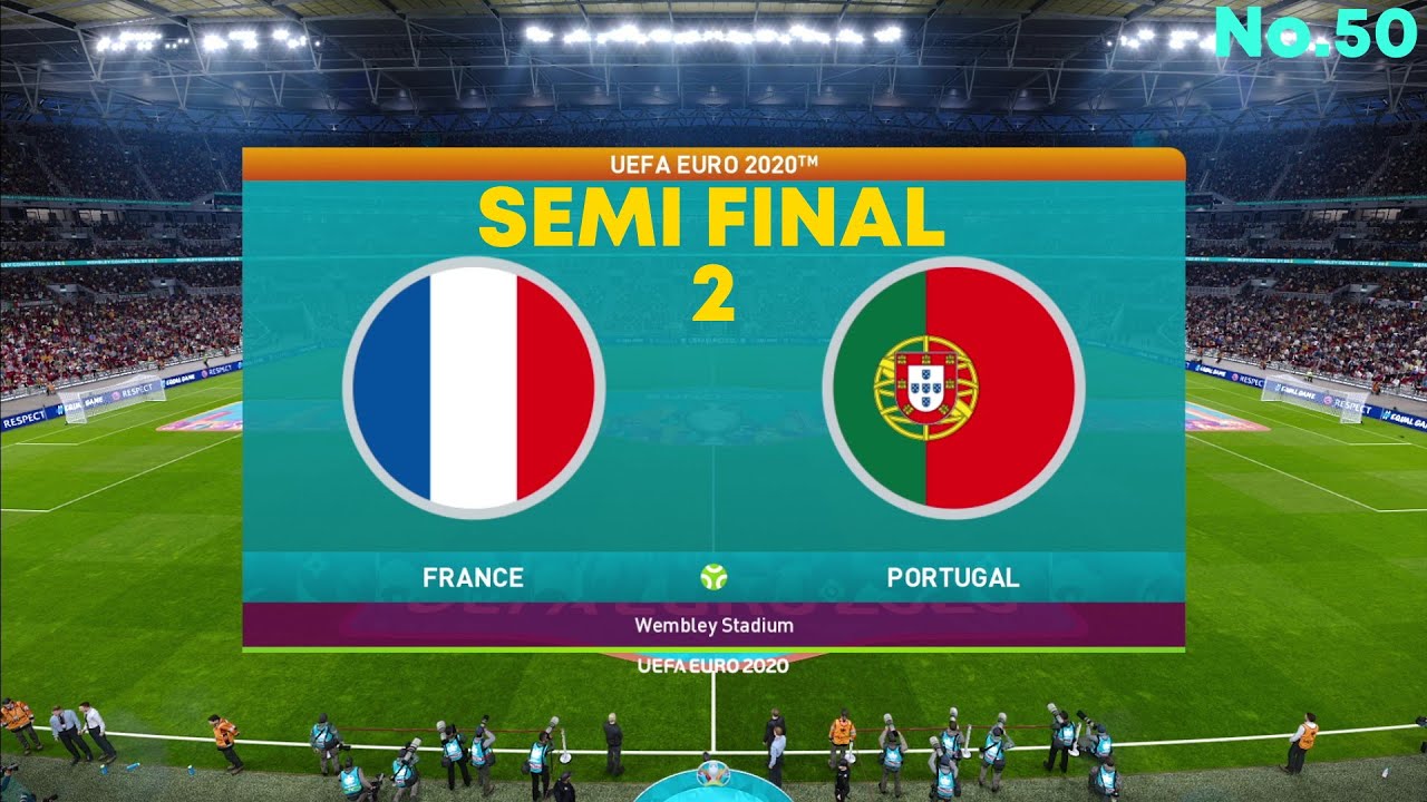 France vs Portugal | UEFA EURO 2020 | Semi Final Match 2 | PES 2021
