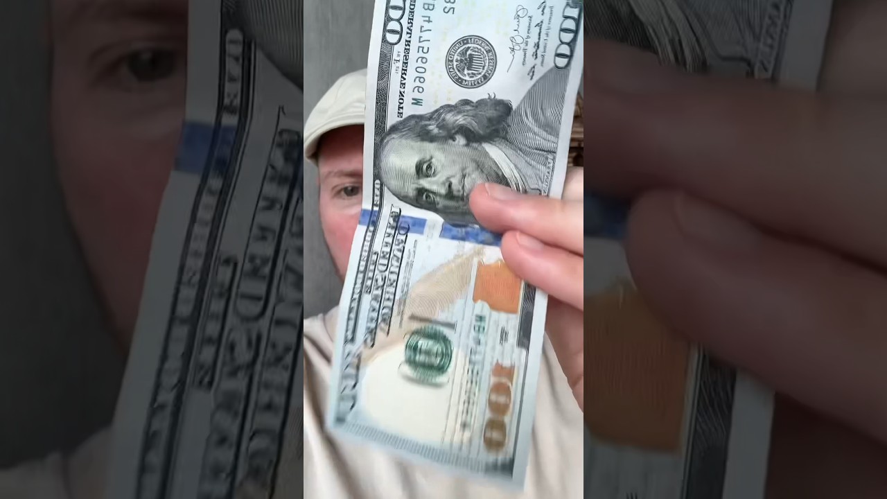 3 способа, как быстро проверить  100$ на подлинность