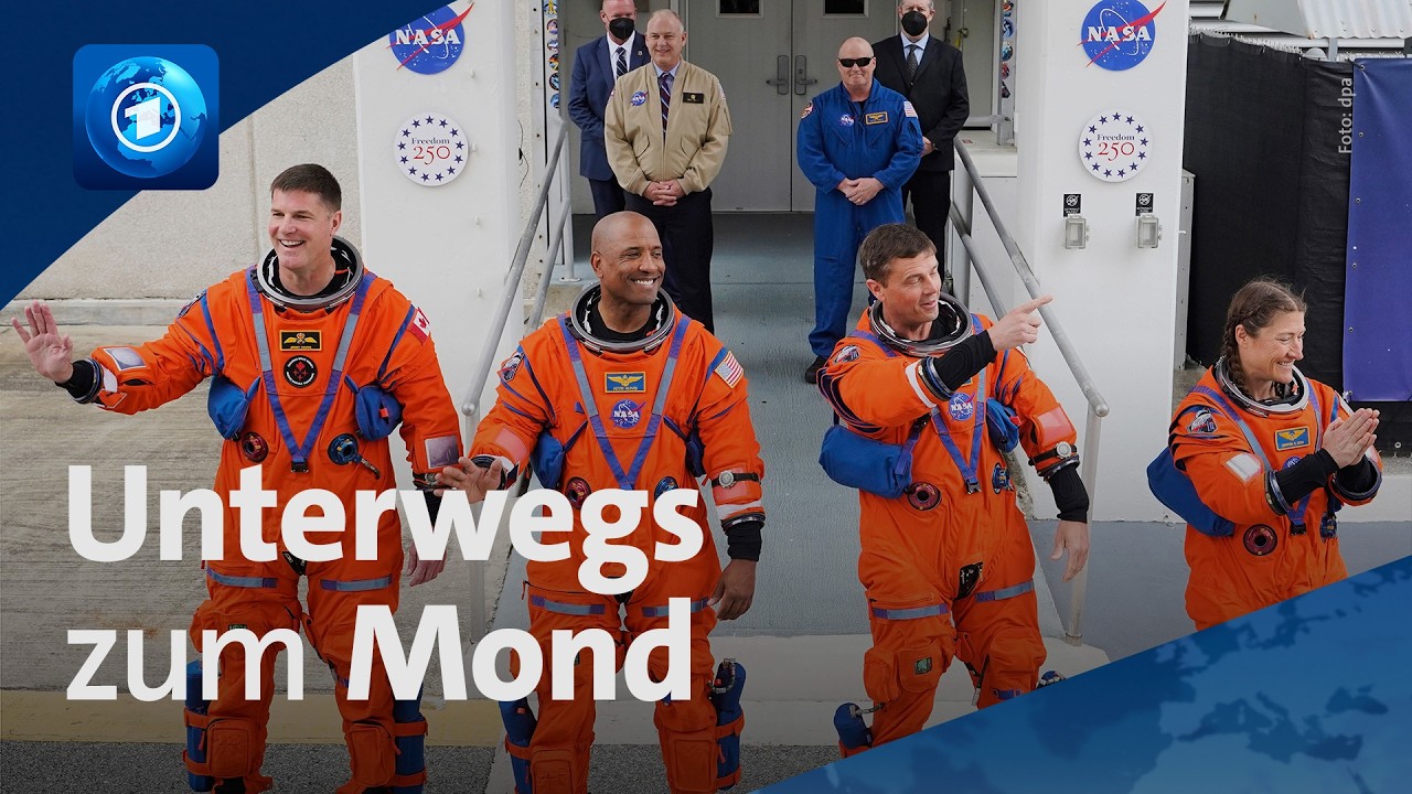 🌍 tagesschau24 Top-Thema, 2.4.2026 | Artemis-2-Mission: Reise zum Mond
