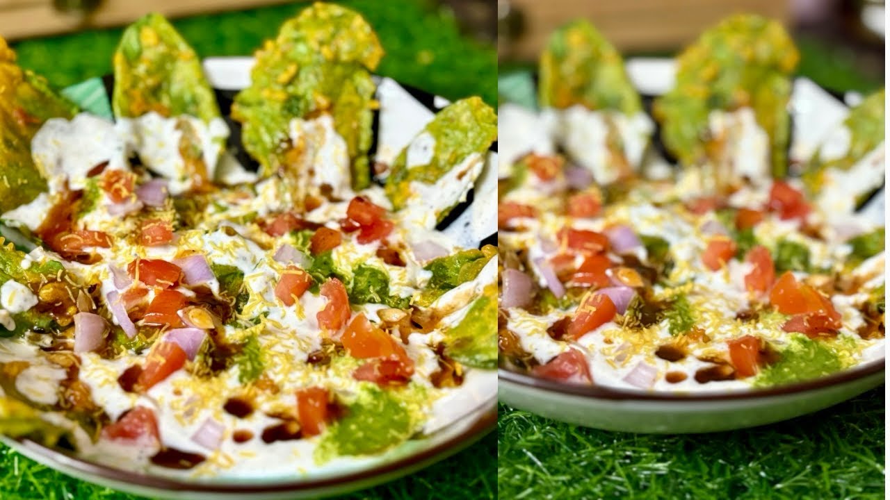 Palak patta chaat ki special recipe | पालक पत्ता चाट बनाए एक दम करारी और चटपटी । chaat recipe | 