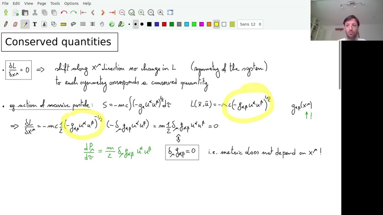 [GR 19/06/2023] 17a: Killing vector field