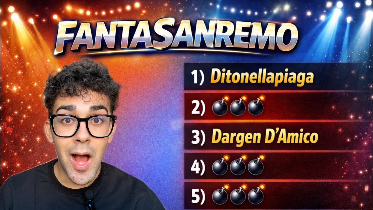 FANTASANREMO: 5 CANTANTI DA PRENDERE ASSOLUTAMENTE 
