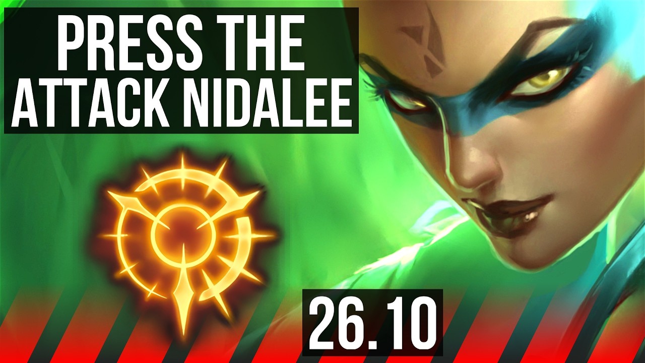NIDALEE vs JAX (TOP) | Press The Attack | KR Master | 26.10