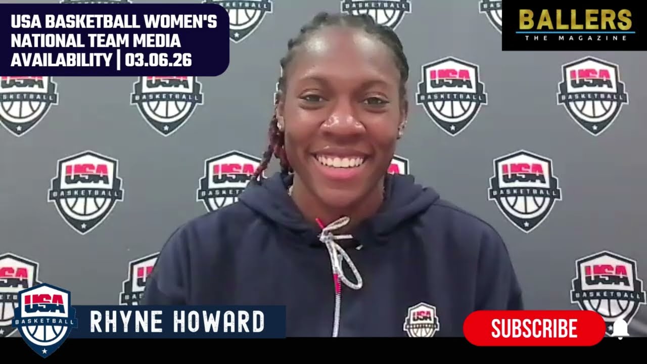 Rhyne Howard: USA Basketball Women's National Team Media Availability | 03.06.26 Ballers Magazine