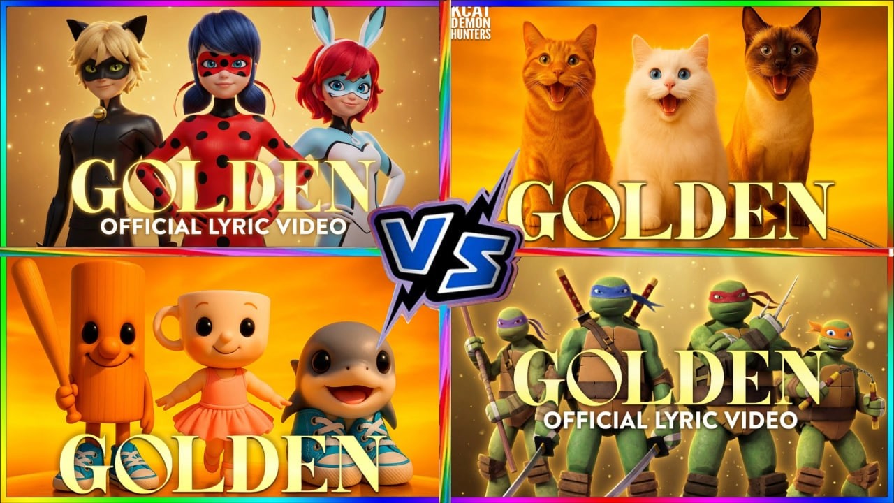 MİRACİLOUS🆚GOLDEN X CATS🆚BABY BRAİNROT🆚NİNJA TURTLE GOLDEN MEGA BATTLE#49