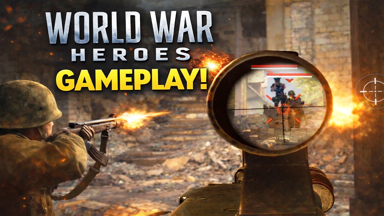 🎮 World War Heroes Gameplay #5 | Sin comentarios (No Commentary)