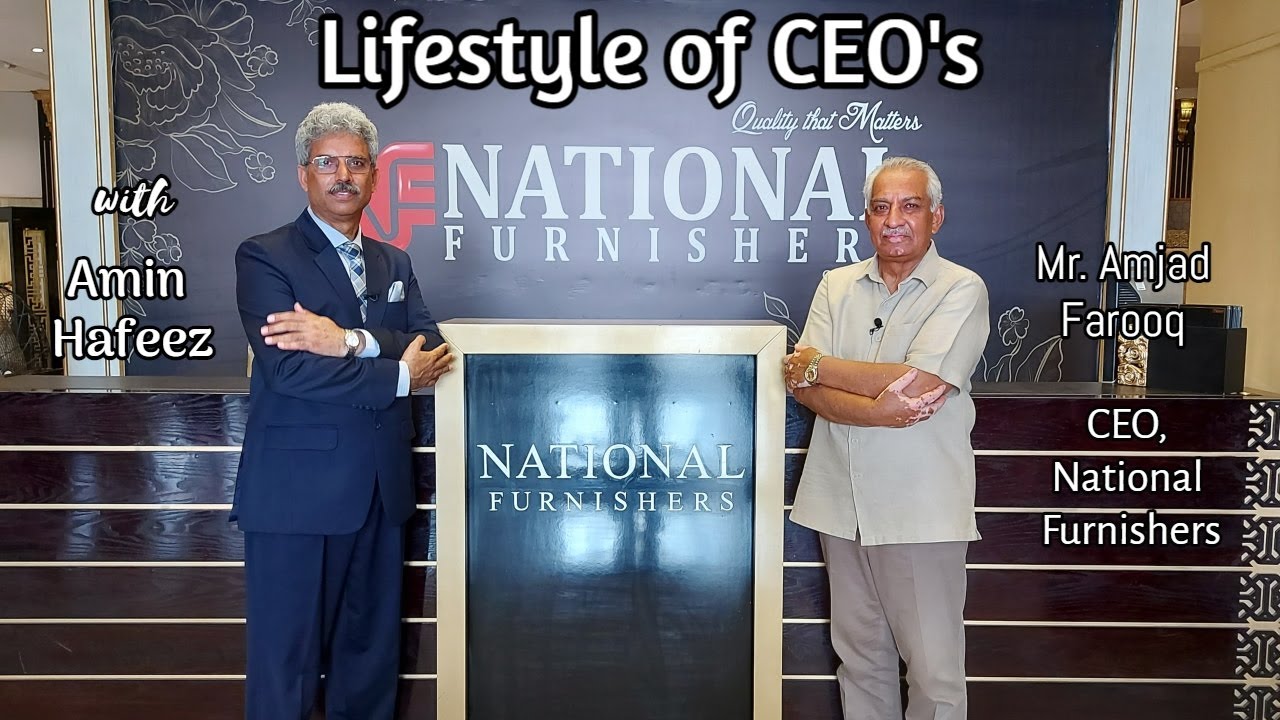 Lifestyle of Mr. Amjad Farooq | Lifestyle of CEO | Amin Hafeez