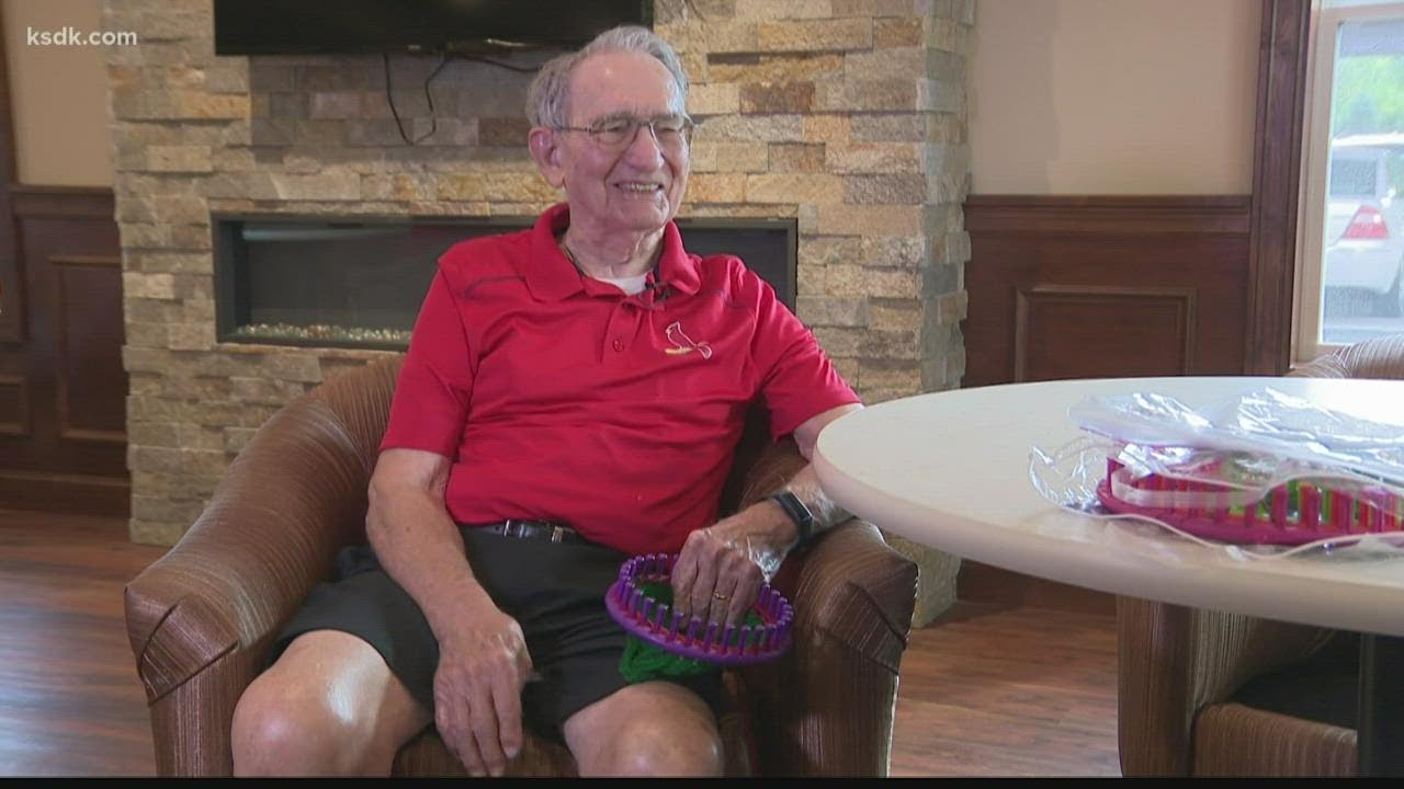 Former Space Race engineer now knits hats for the homeless