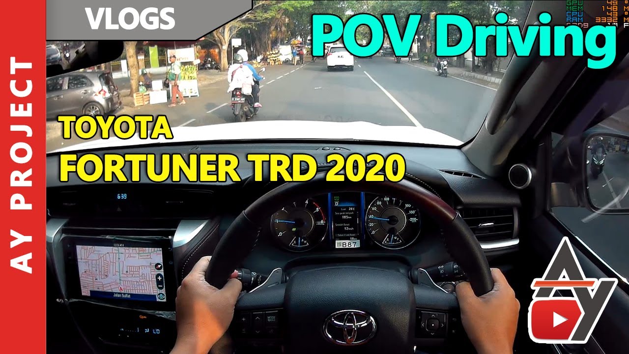 POV Driving Toyota Fortuner TRD 2020 Malang - Wajak | AY Project | Indonesia