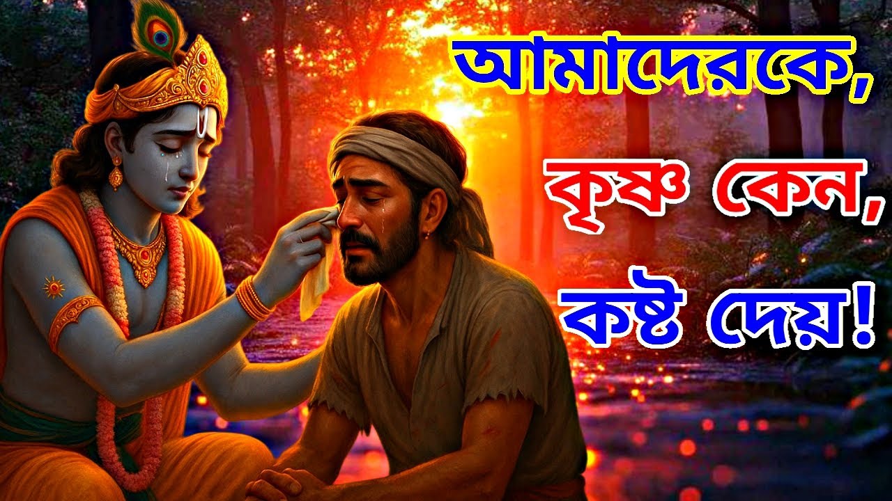 কৃষ্ণ কেন আপনাকে কষ্ট দেন, জানলে চোখে জল আসবে — আর কখনো অভিযোগ করতে পারবেন না !