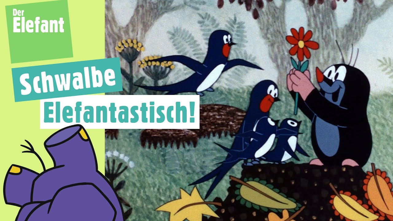 Der kleine Maulwurf rettet die Schwalbe & der Katzenchor singt | Der Elefant | WDR