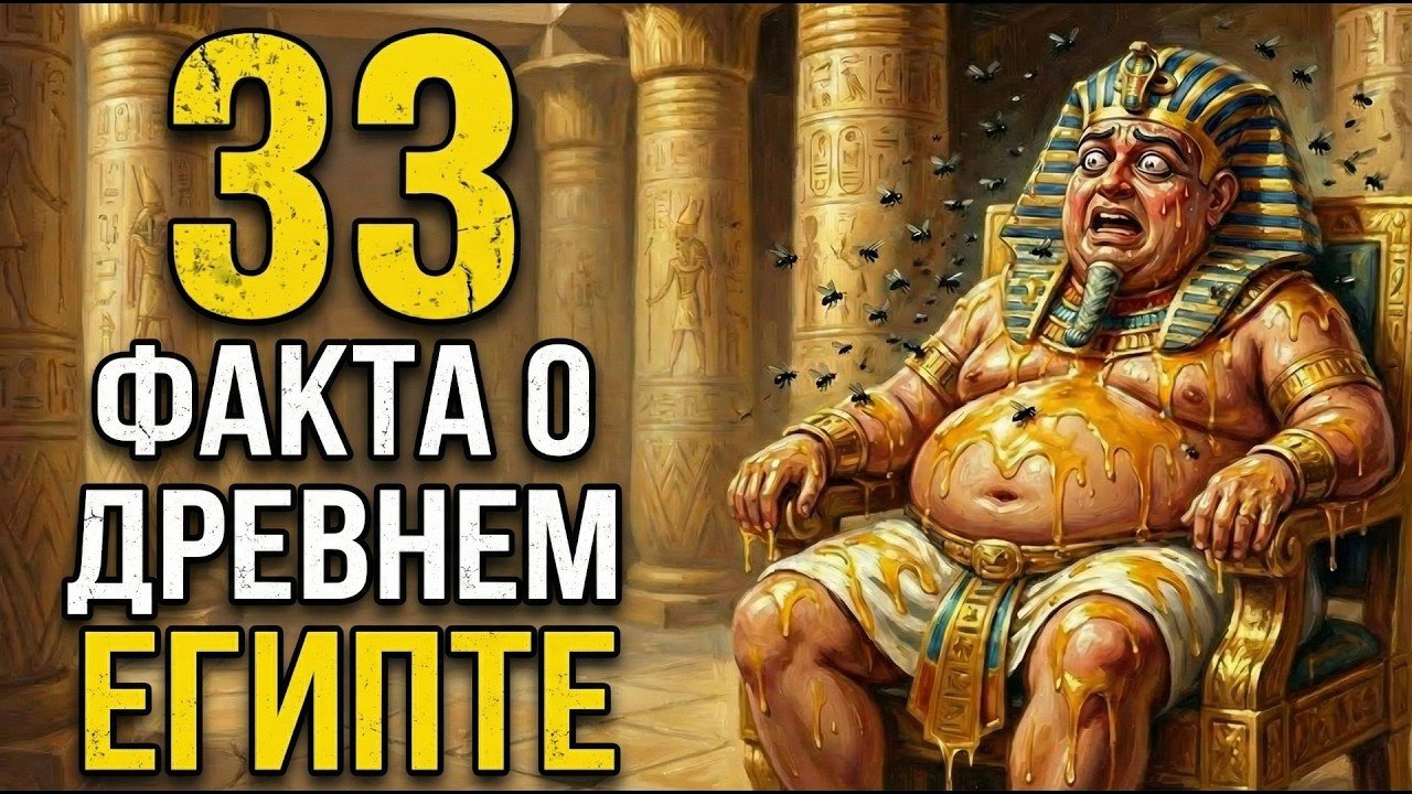 33 Факта о Древнем Египте, которые вы НИКОГДА не слышали