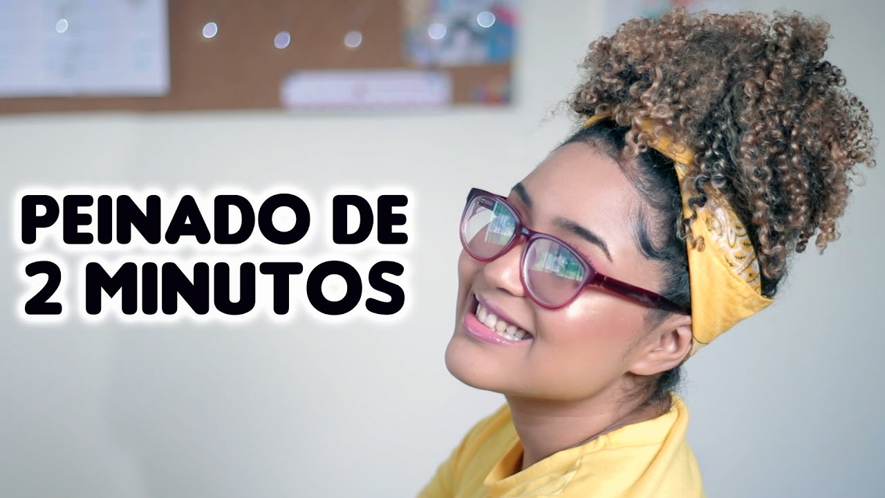 PEINADO FACIL PARA CABELLO RIZADO