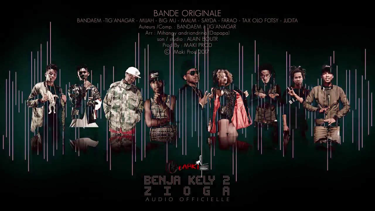 ► Kipikilahy Bandaem _ BANDE ORIGINAL BENJA KELY II ZIOGA ♪♫ &copy; by maki prod   YouTube