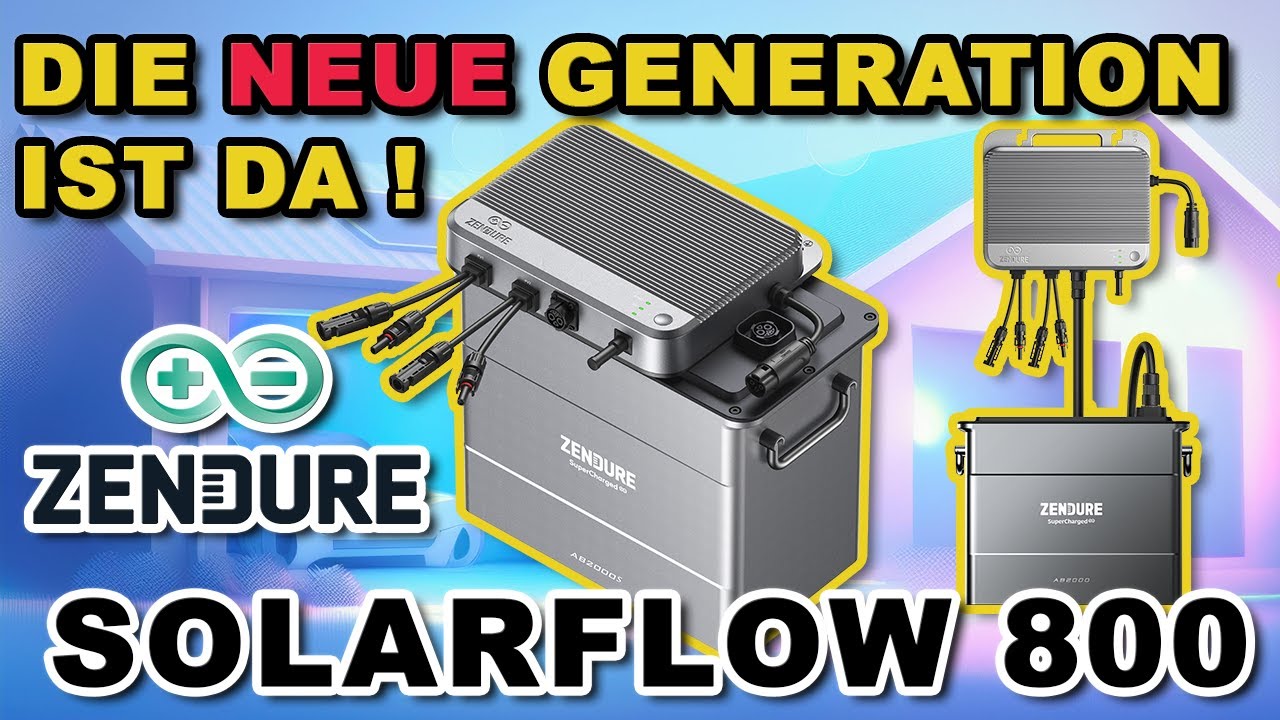 Zendure SolarFlow 800 | Das neue revolutionäre System von Zendure
