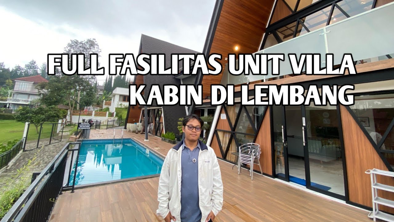 Ada Harga Ada Kualitas, Villa Terlengkap Konsepnya Unik di Lembang