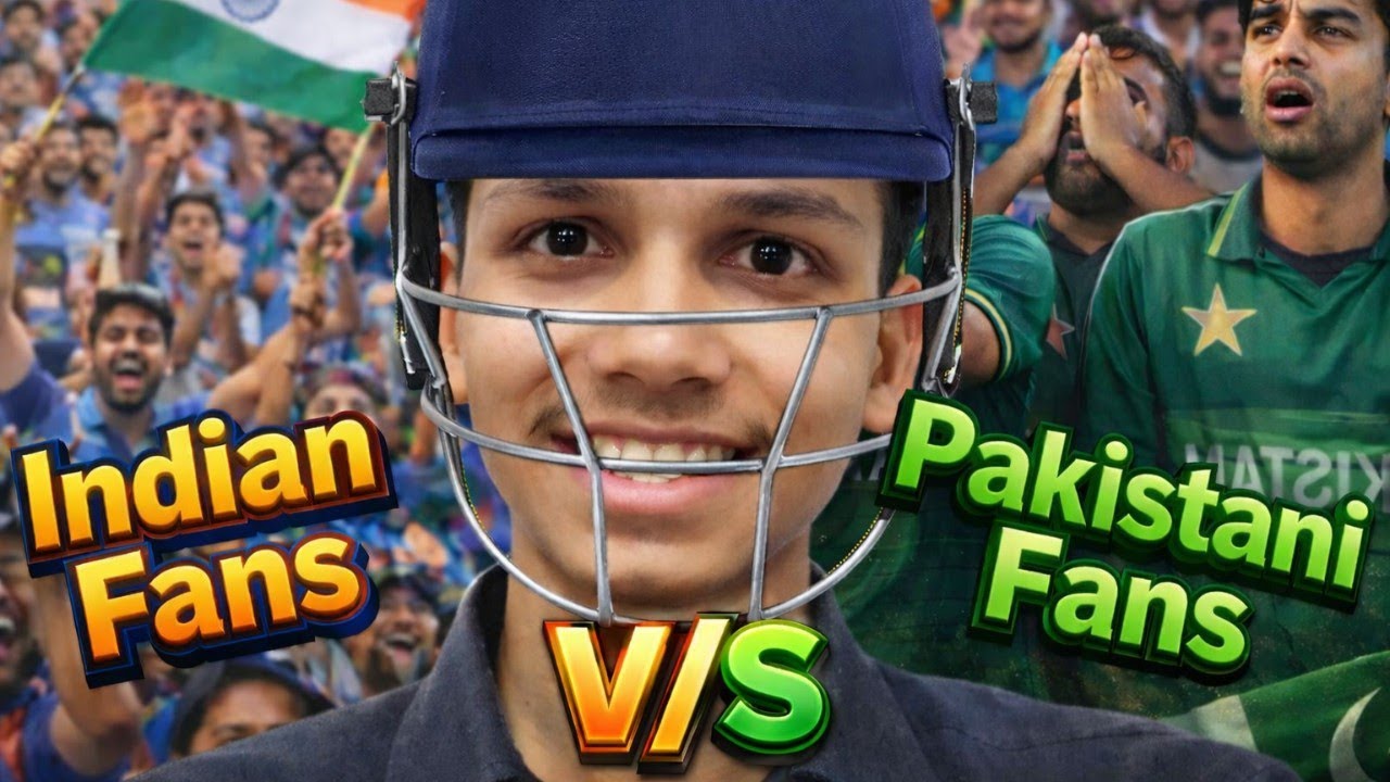 Cricket Craze in India 🇮🇳 vs Pakistani Fans 🇵🇰 | Pakistani Fans Troll Their Team 😂
