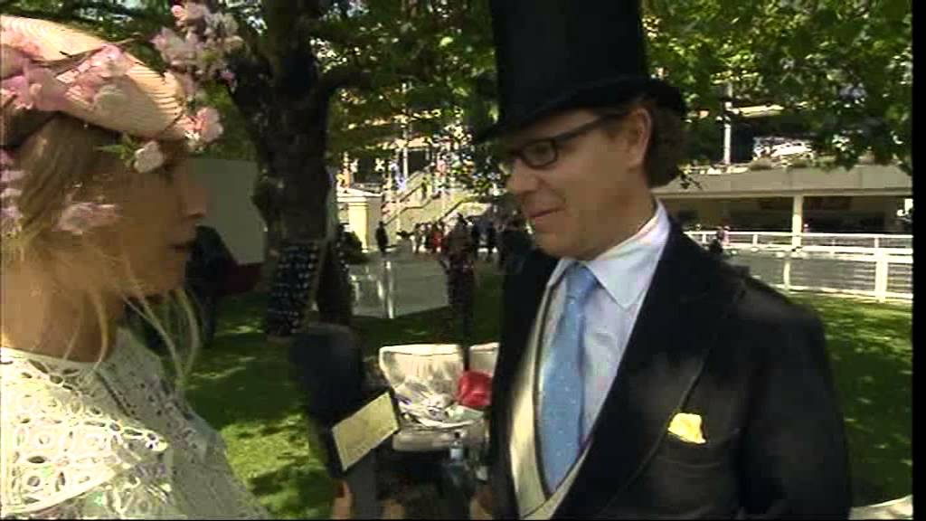 Oliver Brown owner Kristian Robson at Royal Ascot