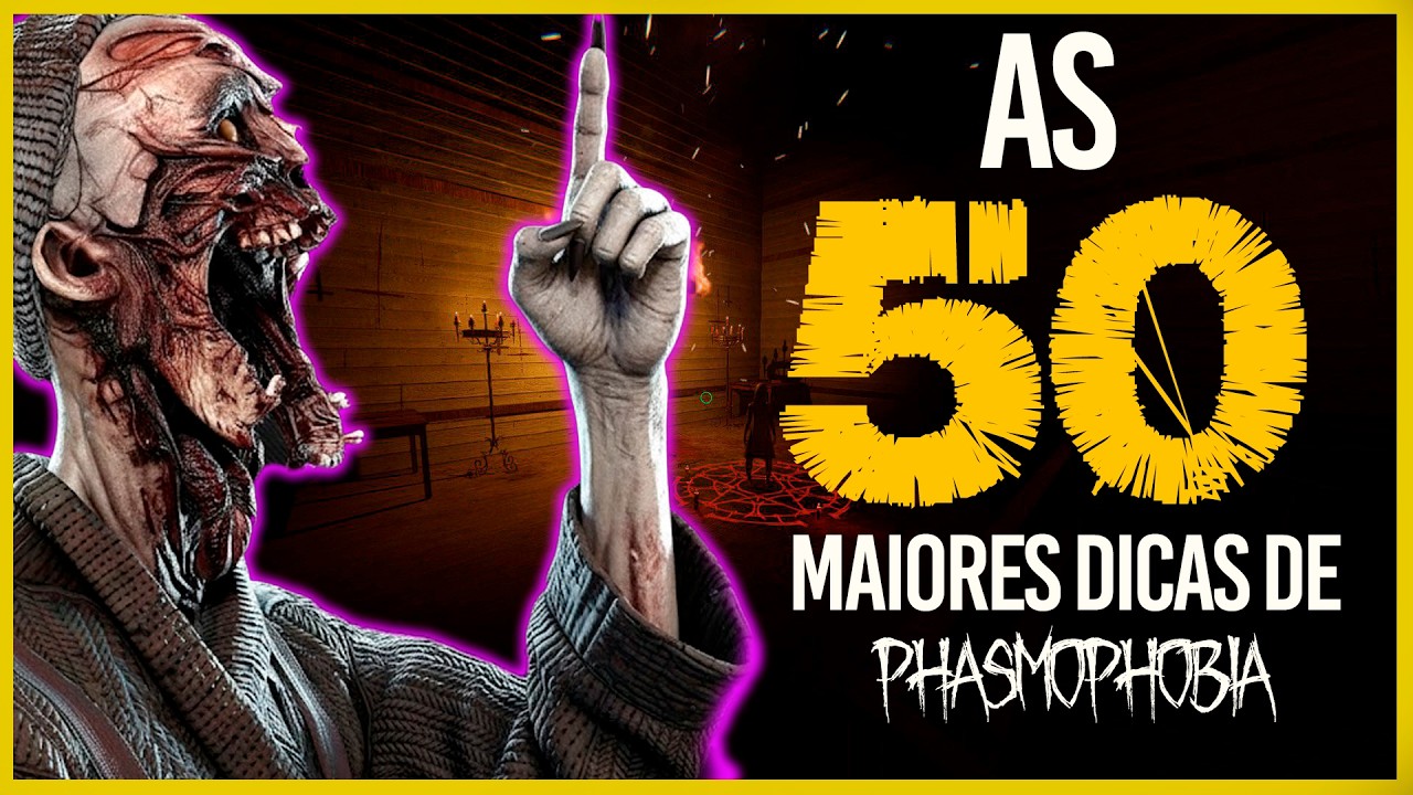 4500 horas de PHASMOPHOBIA dissolvidas em 50 SUPER DICAS!